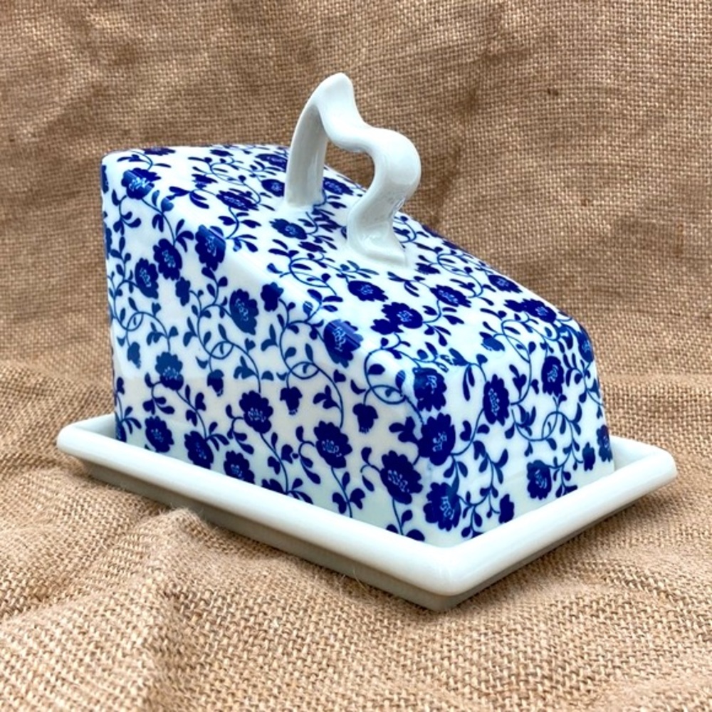 Vintage Haxby Chintz Covered Cheese Dish